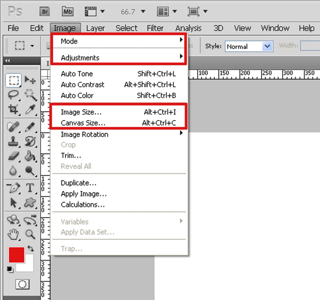 Cara Menampilkan Options Bar Pada Adobe Photoshop 1019