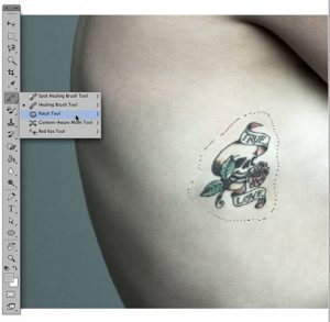 patch tool photoshop