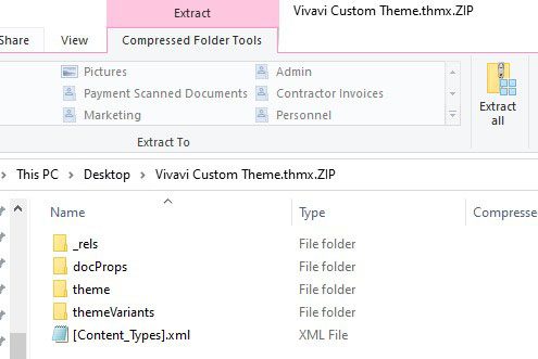 Extracting ZIP file