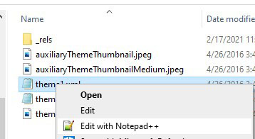 Opening Text Editor