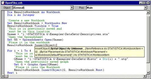 visual basic applications in excel