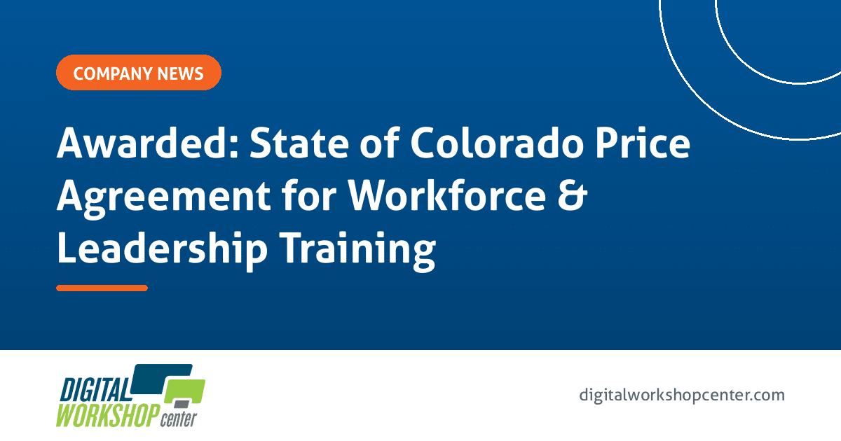 DWC Awarded State of Colorado Price Agreement